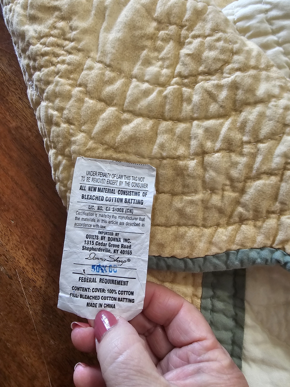 Donna Sharp Magnolia Throw Quilt - Picture 5 of 5